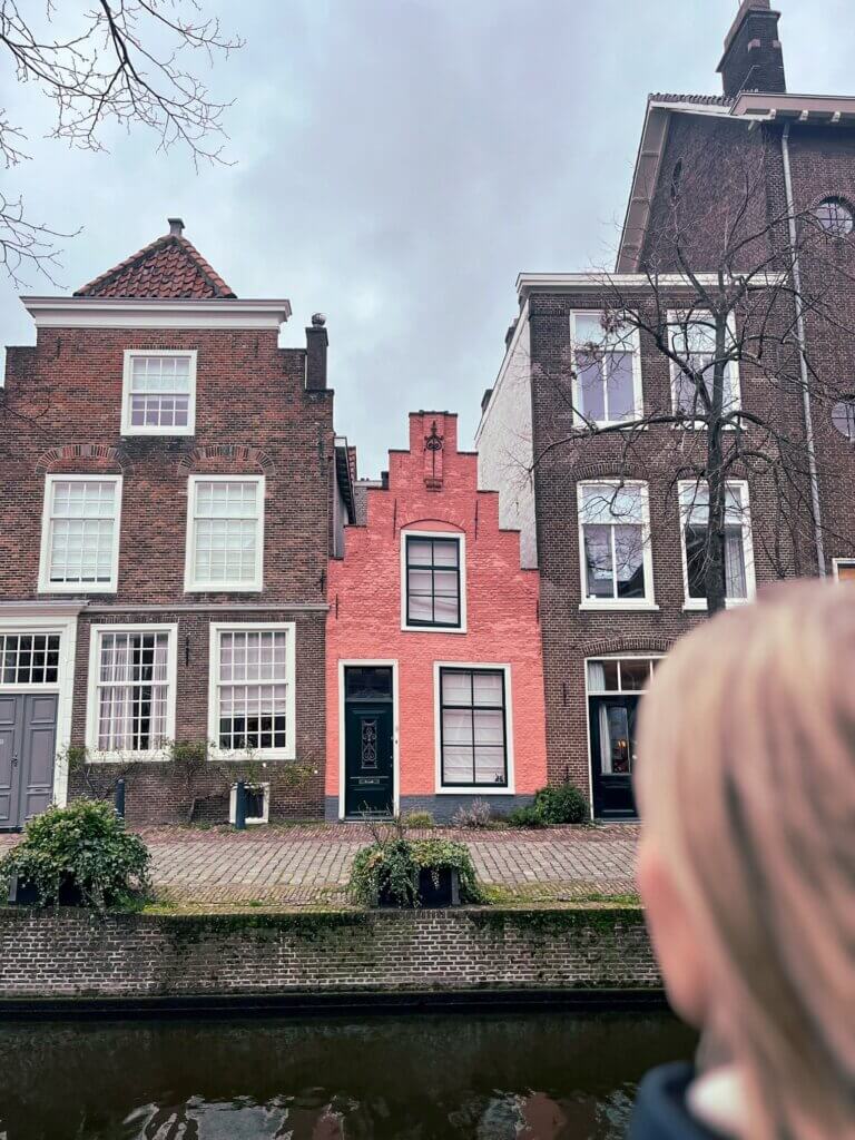 Leiden Het Roze Huisje