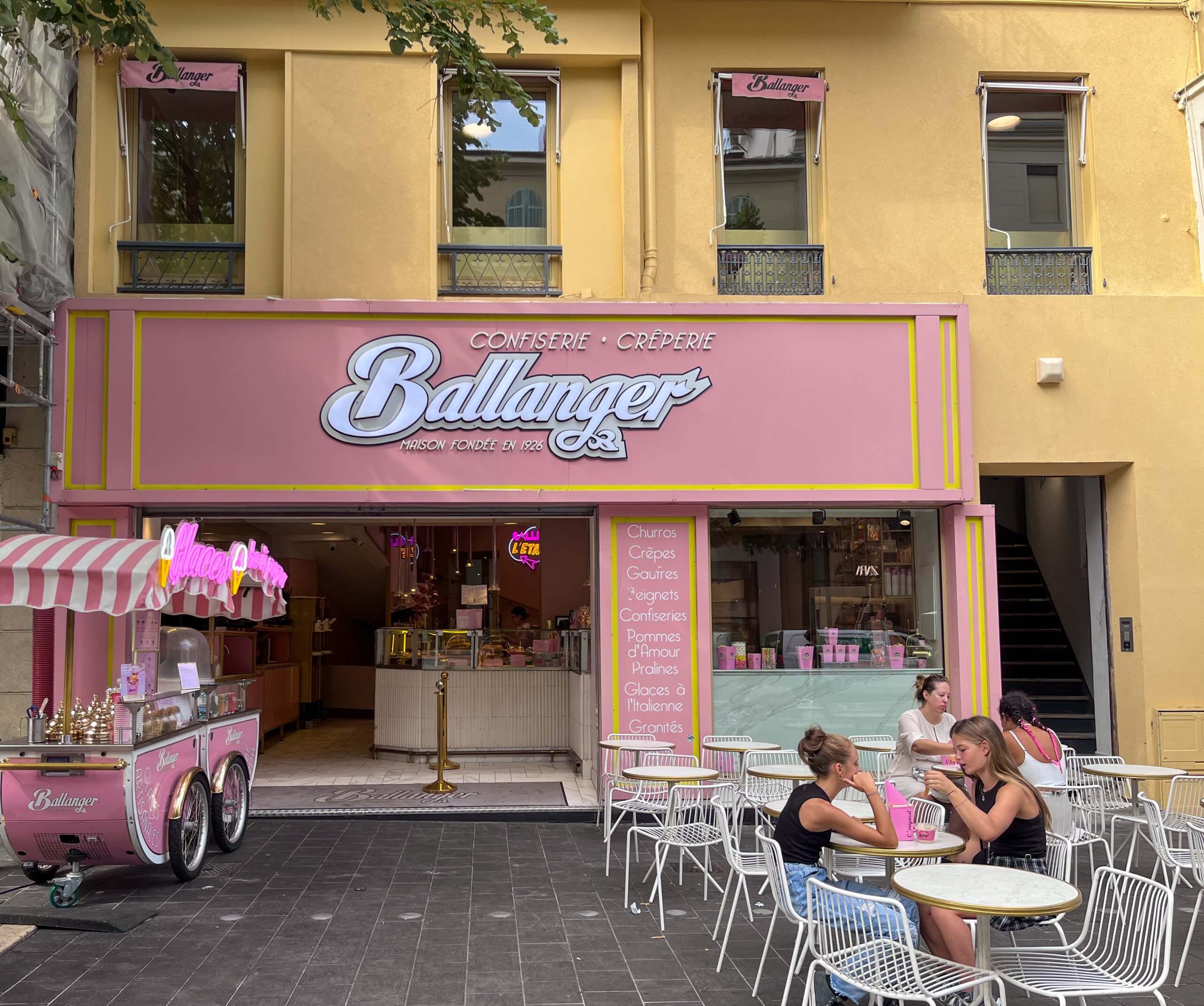 Nice Ballanger crepes restaurant