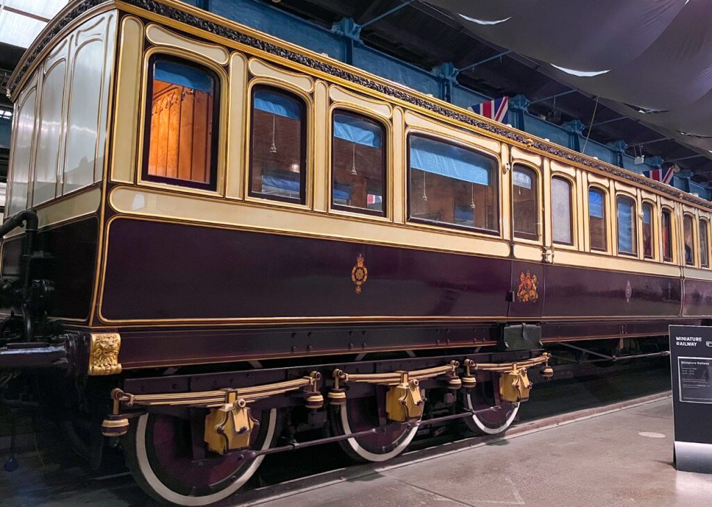 York Railway Museum trein