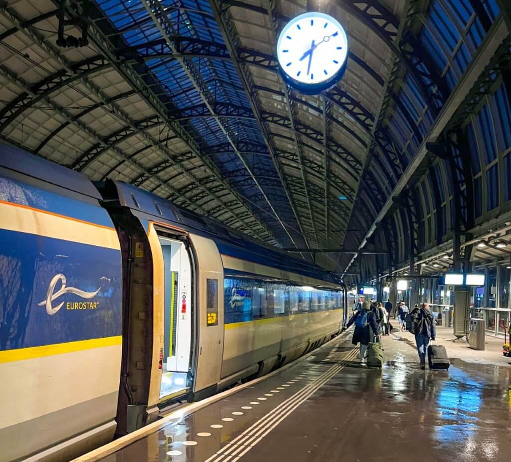 Londen Eurostar Centraal Station