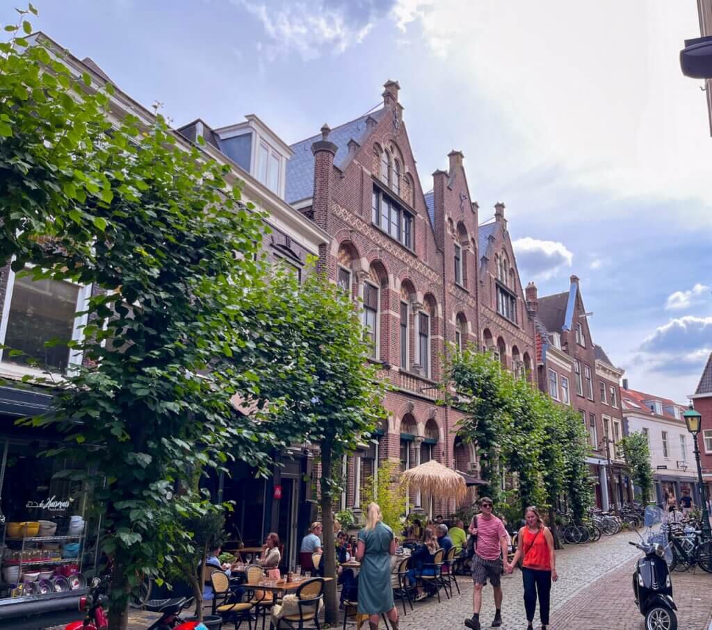 Haarlem centrum terras