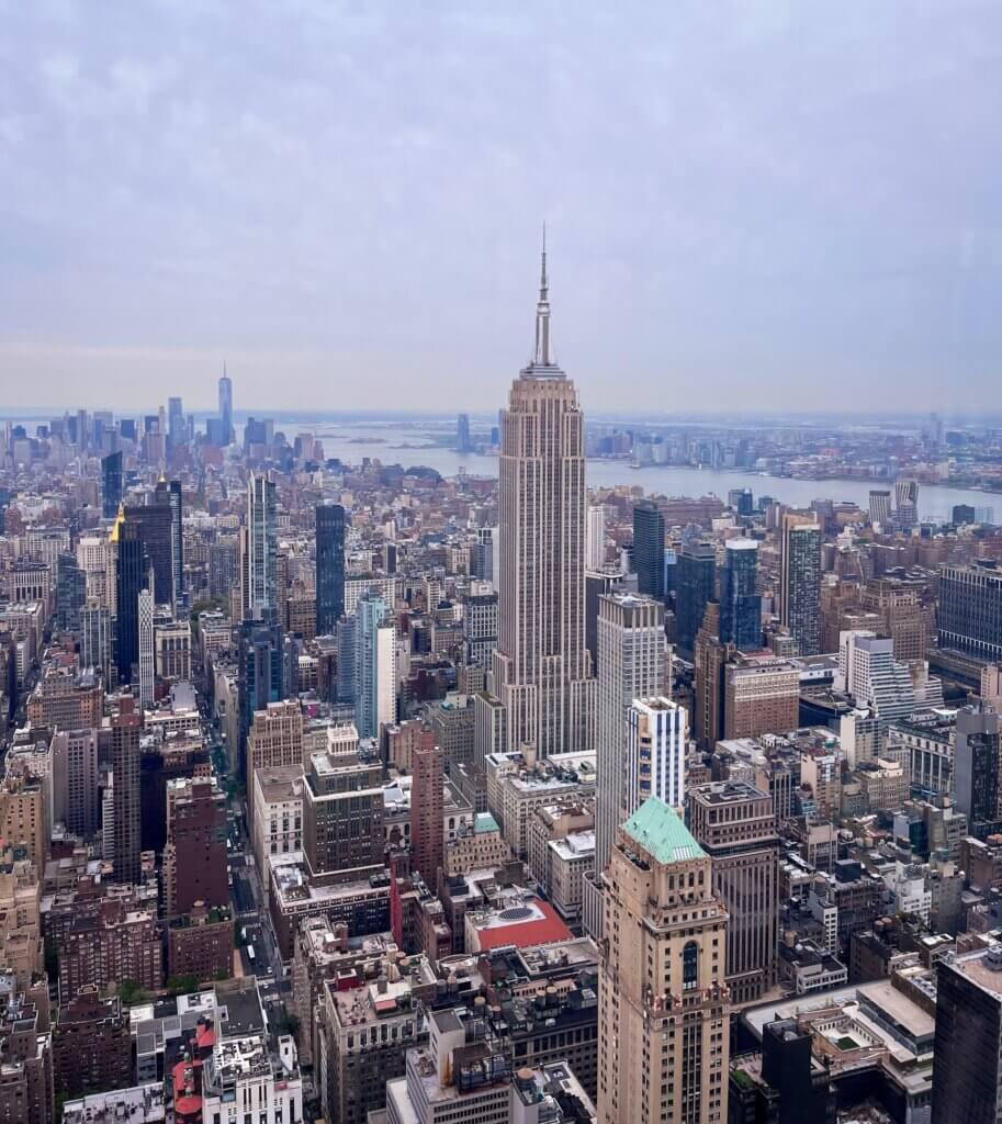 New York Empire State Building vanaf SUMMIT