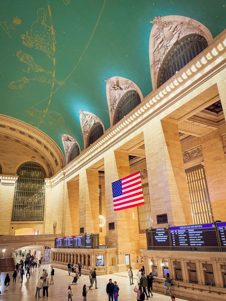 NYC Grand Central Terminal vlag