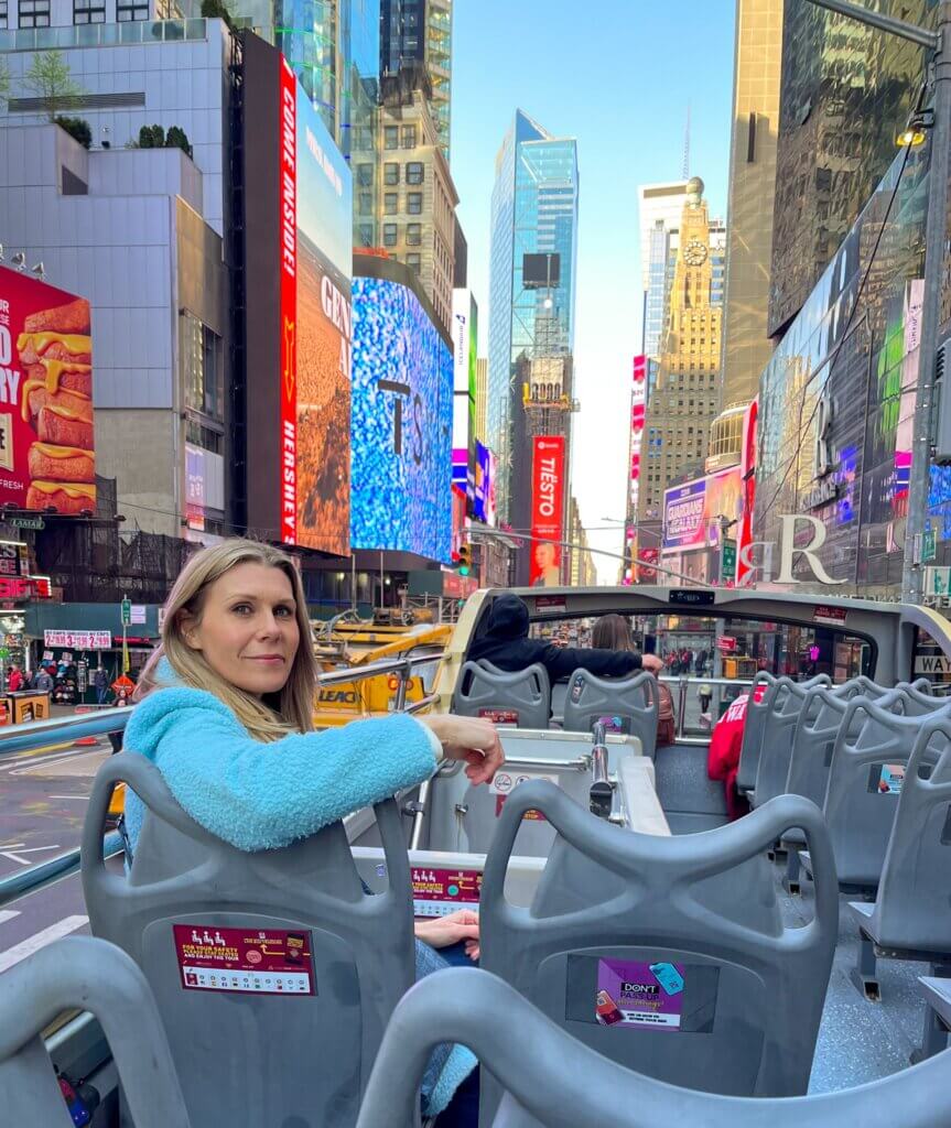 New York Hop on Hop off bus