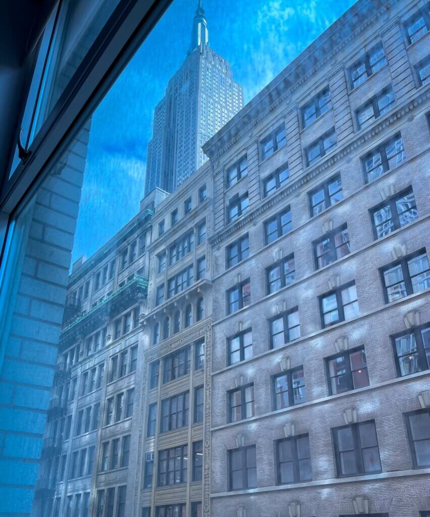 NYC uitzicht hotelkamer Empire State Building