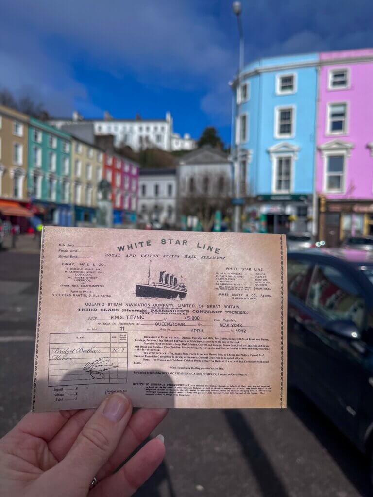 Cobh Titanic Experience ticket
