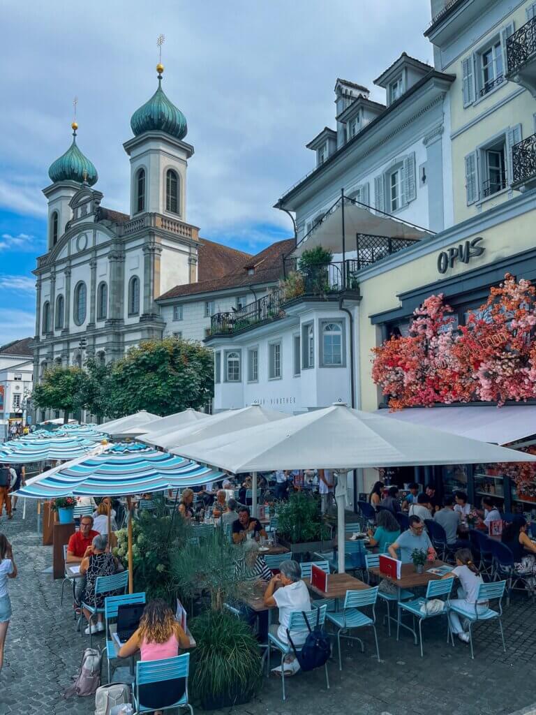 Interrail Luzern Kerk