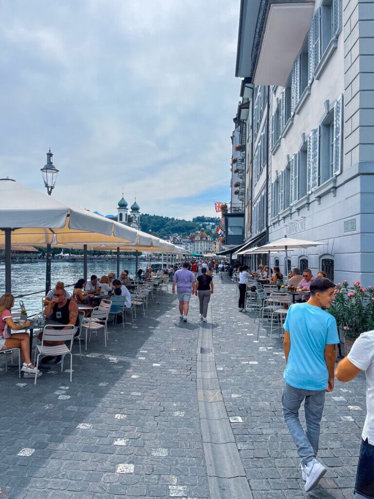 Interrail Luzern restaurants