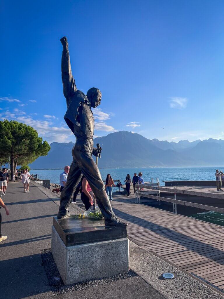 Interrail Montreux Freddy Mercury