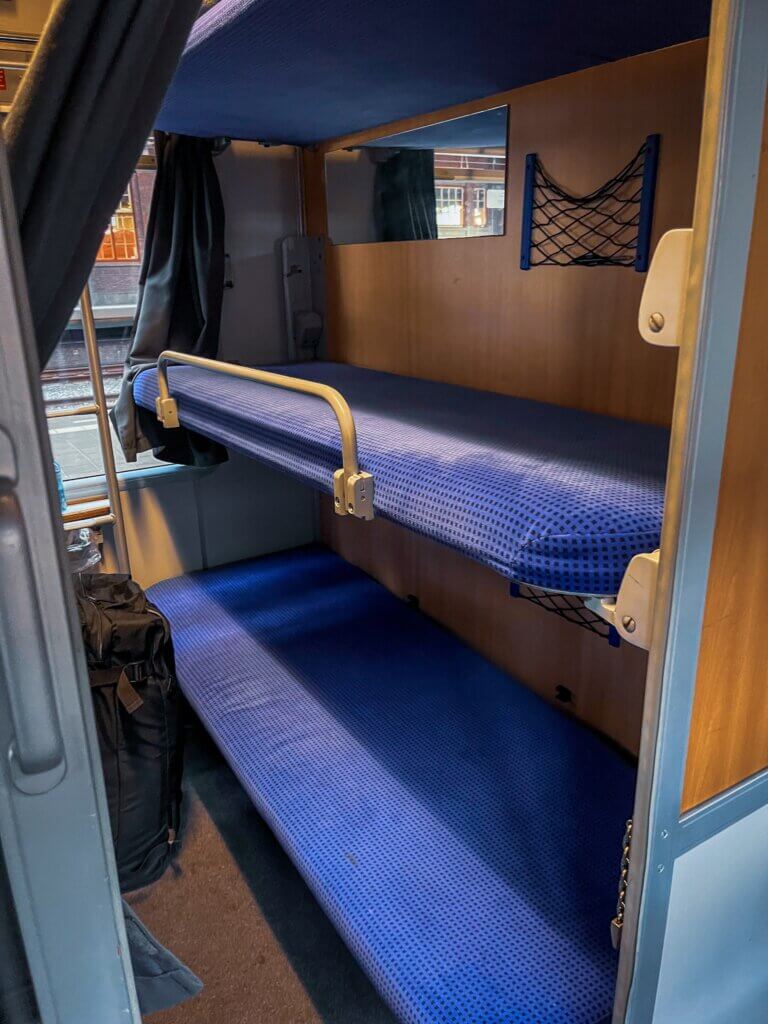 Interrail Nightjet bedden