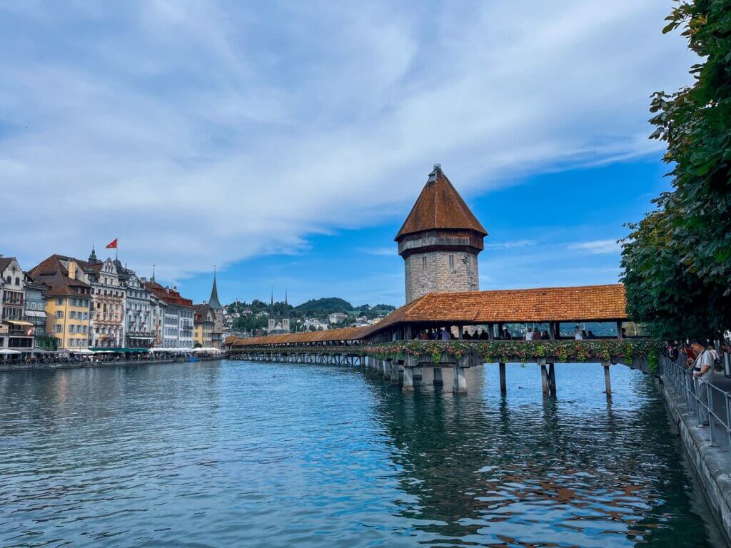 Interrail Route 9 dagen Kapelbrucke