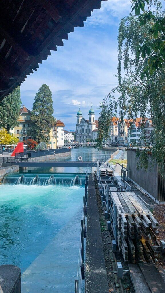 Interrail Route 9 dagen sluis Luzern