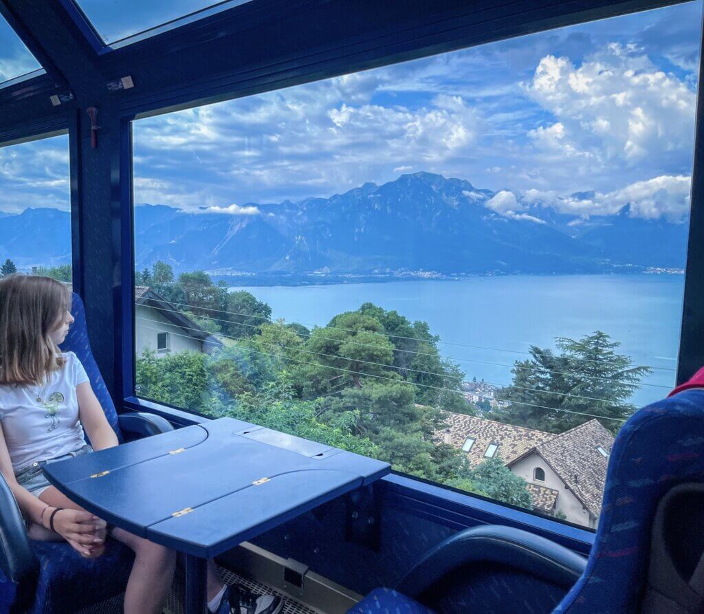 Interrail panorama rijtuig