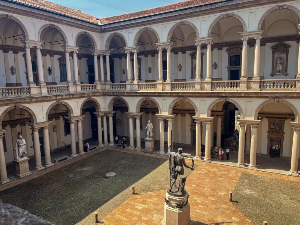 Milaan Pinacoteca di Brera kunstgalerie