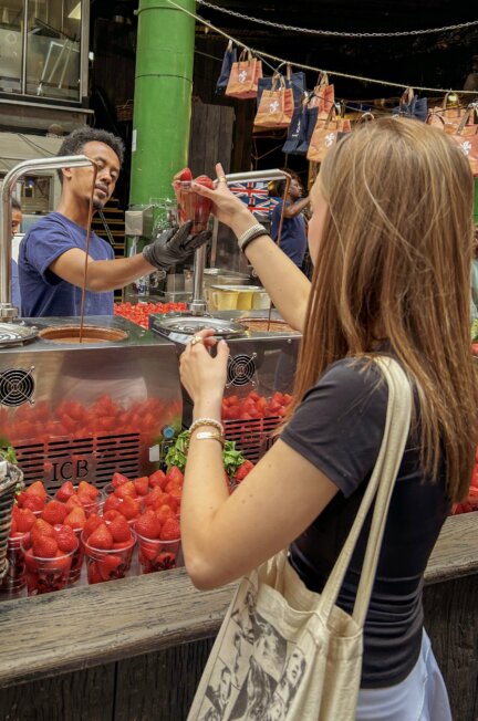 Londen originele tips citytrip aardbeien