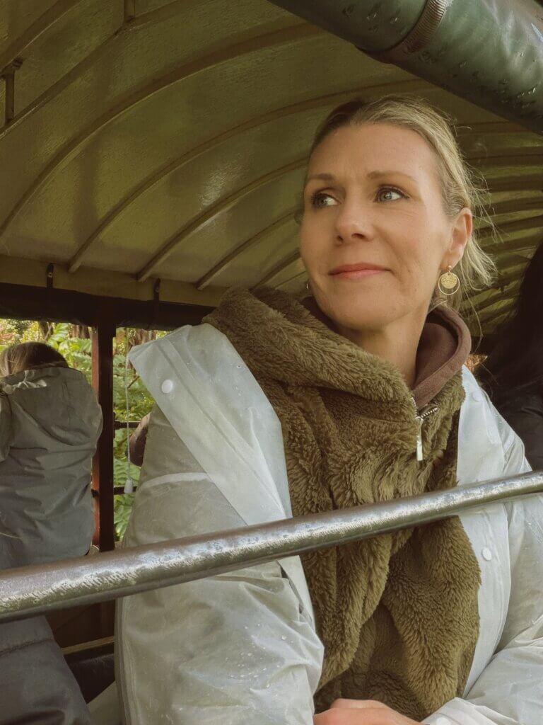 Puffing Billy Miss Railway in trein